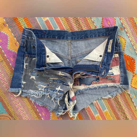 Ralph Lauren cut off denim shorts - Picture 2 of 6